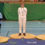 Nelly sur la première marche du podium